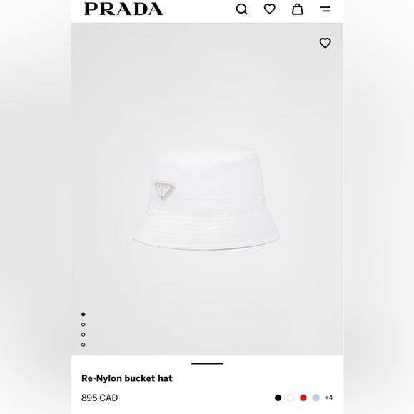 PRADA BUCKET HAT SIZE SMALL - Picture 1 of 4